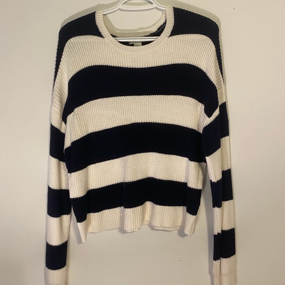 Navy Blue Thick Sweater